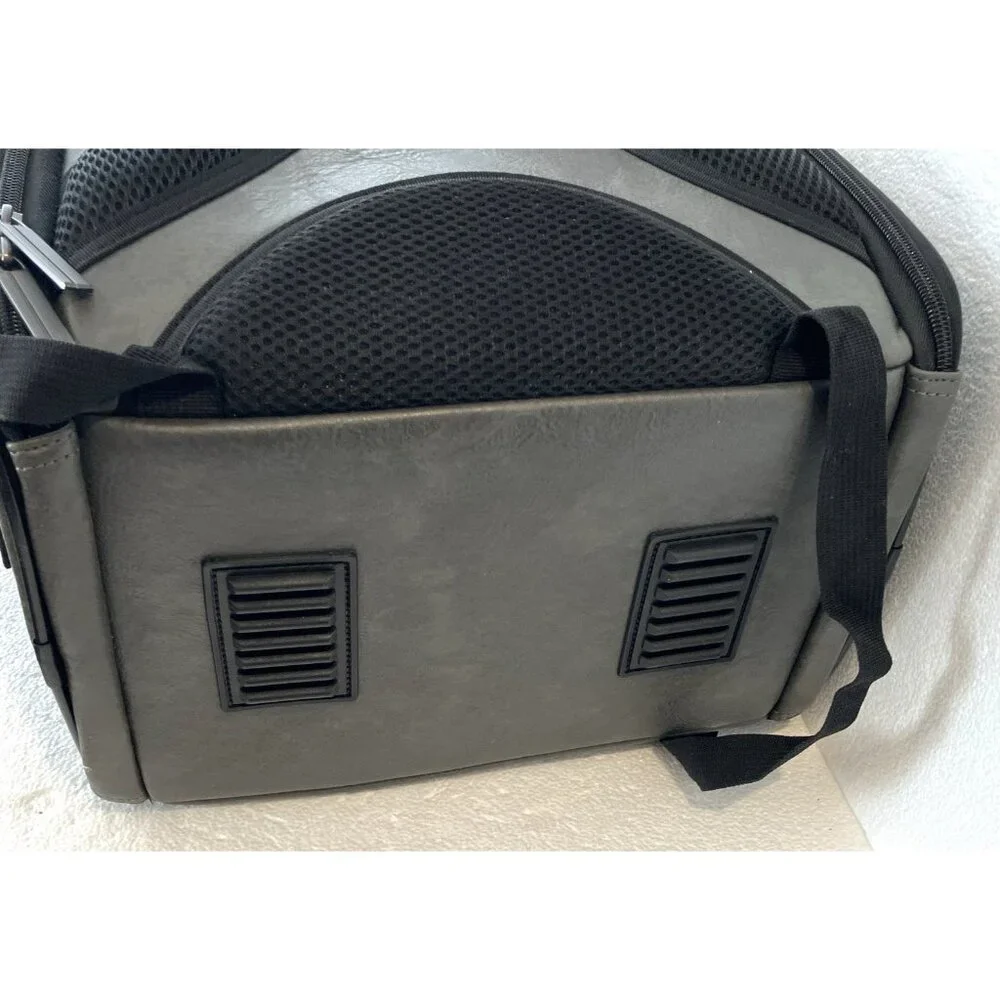 Backpack Cat Carrier - S - Gray - By Boots & Barkley (NEW) Up To 15#